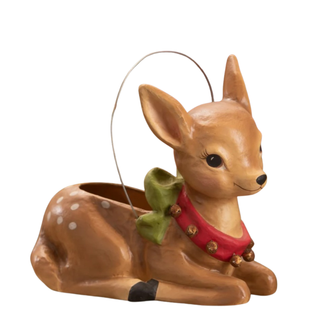 Bethany Lowe - Christmas - Jingle Bell Reindeer Bucket - TJ4315