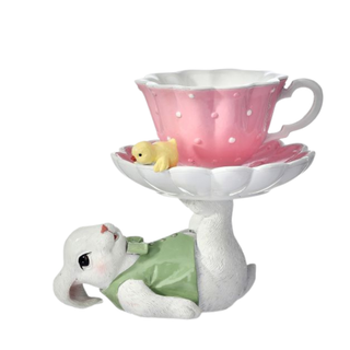 Pre-Order Playful Bunny with Teacup MT26630