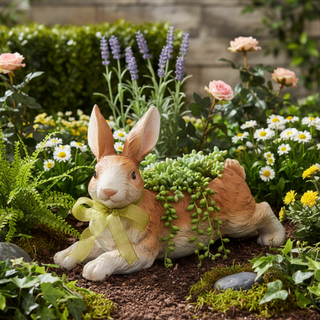 Regency Easter 18.5 MGO Leaping Bunny Planter MT21541