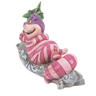 Jim Shore Disney Traditions "The Cat's Meow" Cheshire Cat on Tree 6001274