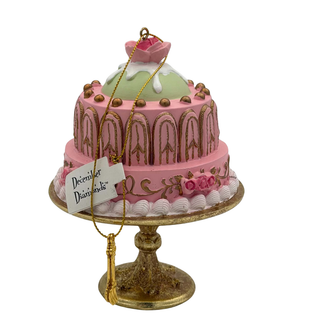 December Diamonds Patisserie Finger Cookie Cake Ornament 29-29540C
