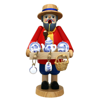 Richard Glaesser Porcelain Delft Tea Vendor German Smoker 26222