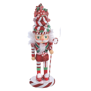 Hollywood Nutcrackers™ Candy and Cake Hat Nutcracker HA0576