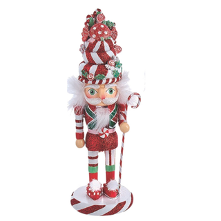 Hollywood Nutcrackers™ Candy and Cake Hat Nutcracker HA0576
