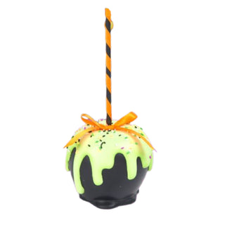 Halloween Candy Apple Carmel Coated Figurine Halloween Carnival 29-29087