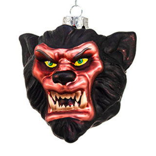 Len Simon Gorenaments Halloween Christmas Glass Ornament