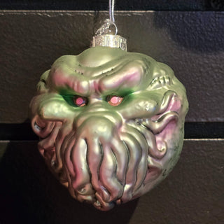 Len Simon Gorenaments Halloween Christmas Glass Ornament