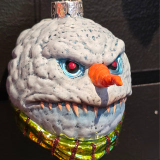 Len Simon Gorenaments Halloween Christmas Glass Ornament