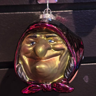 Len Simon Gorenaments Halloween Christmas Glass Ornament