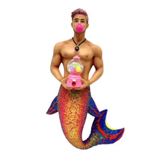 December Diamonds Blow Fish Merman Christmas Ornament 55-55463