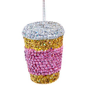 Bedazzled Retro Disco Food Animal Ornament