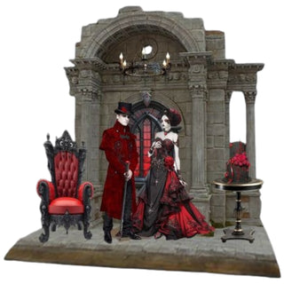 Pre-Order LED Wedding Couple Gothic Display