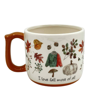 Fall Vibes Mug I Love Fall Most of All TH02449