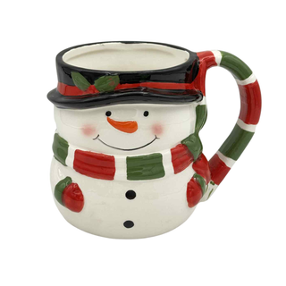 Christmas Mug Penguin Gingerbread Snowman Santa Y1594
