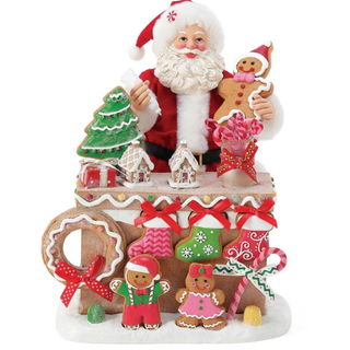"Ginger all the Way" Santa Gingerbread Bakery Stand