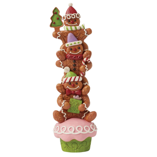 Heartwood Creek "Ginger Stack: Gingerbread Christmas Figurine 6017266