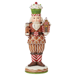 "Let's Get Crackin" Gingerbread Nutcracker Figurine 6015436