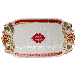 Christmas Fantasia Tea Serving Platter 10671