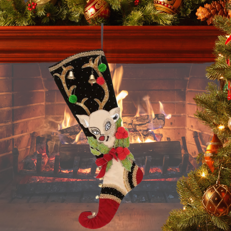 Fancy Deer Stocking, 26 Inches