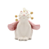 Cat Ornament - Pink Angel Wings