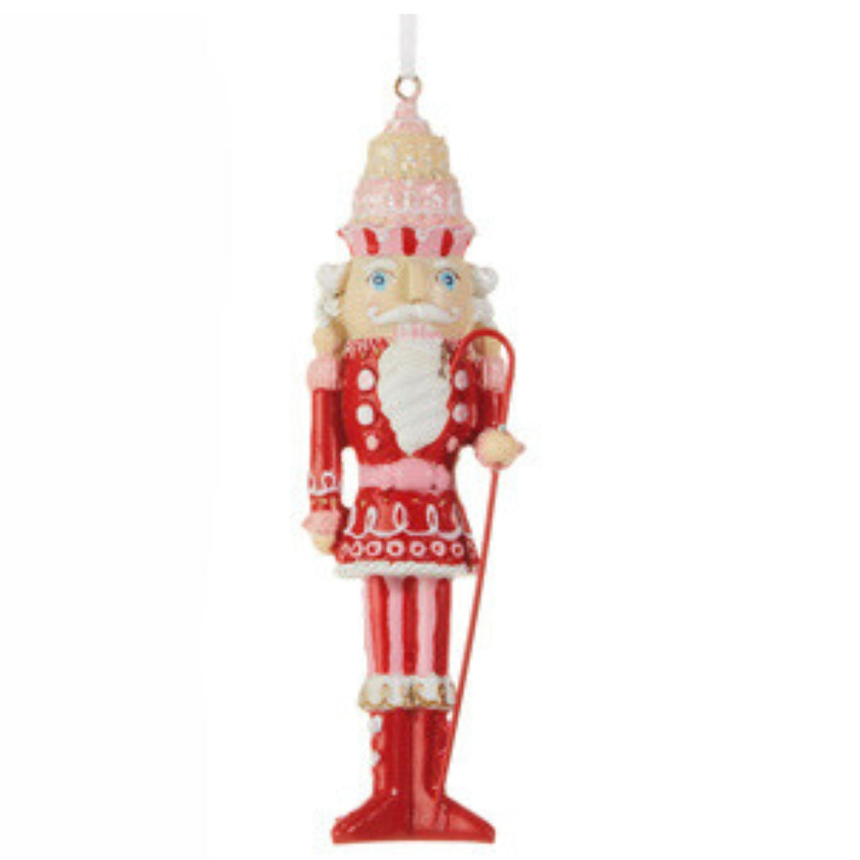 RAZ Imports 5.75" Resin Cupcake Nutcracker Ornament