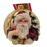 HeARTfully Yours "Canterbury Nick" Vintage Santa Christmas Ornament- The Ornament King