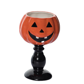 Pre-Order Halloween Pumpkin Pedestal Candy Bowl  TH01670