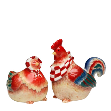 Barn Yard Chicken Salt and Pepper Shaker Set NEW 2024