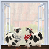 Barn Yard Holiday Cow Salt & Pepper Shaker Set NEW 2024