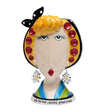 Dollymama Vase -Shower Lady Makeup Brush Holder