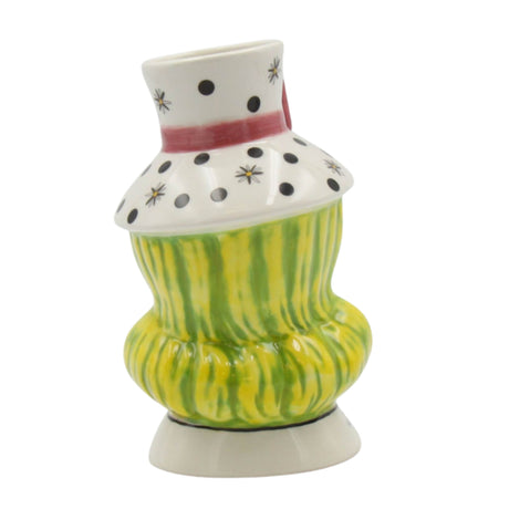 Dollymama Vase Green Hair Makeup Brush Holder