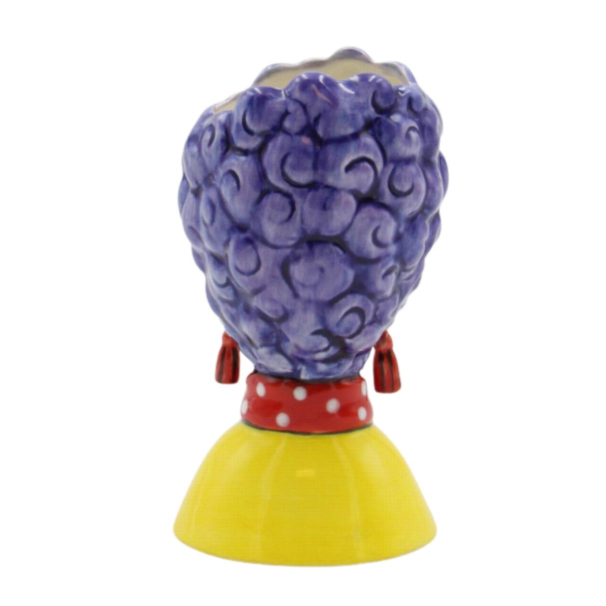 Dollymama Vase -Purple Hair Makeup Brush Holder