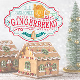 Old Fashioned Gingerbread Metal Sign