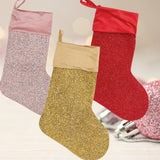 Luminous Rhinestone Christmas Stocking