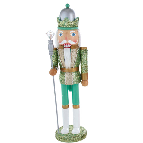 Green Sparkle Nutcracker Soldier