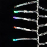 PRE_ORDER Kurt Adler 16' 480-Light RGB 3MM LED Twinkle Cluster Garland With Clear Wire AD1049RGB