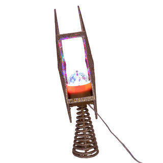 13.75" Gold Glitter Polaris Star Projector Treetop AD1055