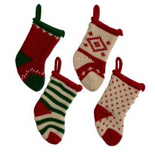 PRE-ORDER Mini Knit Christmas Stocking B0675