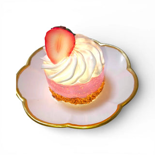 Pre-Order 5in Strawberry Pie Dessert Clip On Lite Up Ornament  55-55716
