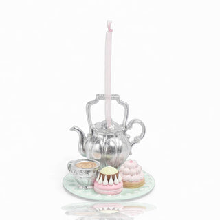 Pre-Order 4.5in Teapot & Cakes Ornament 29-30625