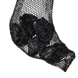 PRE-ORDER Black Net Stocking With Coal Naught List C3679