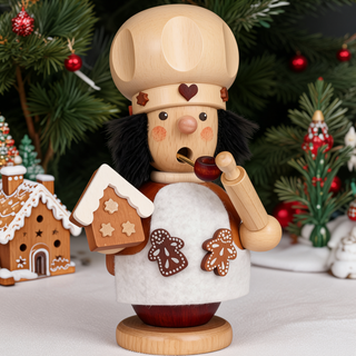 Christian Ulbricht Incense Burner - Gingerbread Baker (Natural) 1-541