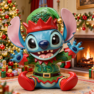 Jim Shore Disney Traditions - Stitch Elf Mini figurine 6018715