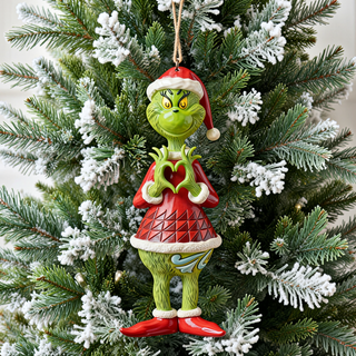 Jim Shore Dr Suess Collection - Grinch with Heart Hands 6019147