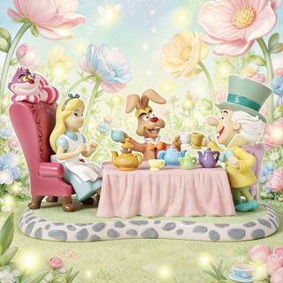 Precious Moments Alice in Wonderland Tea Party Figurine 241704