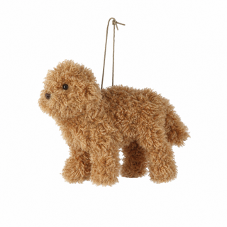 Regency 5" Faux Fur Poodle Doodle Dog Christmas Ornament MTX74312