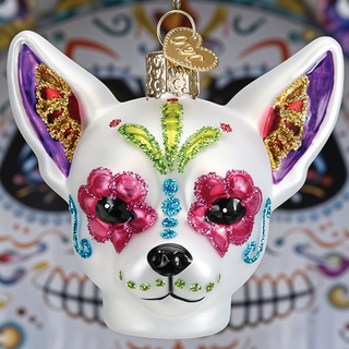 Day of the Dead Dia De Los Muertos Chihuahua Dog Ornament 26097