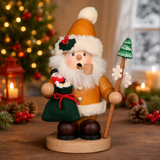 Christian Ulbricht Santa w/ Bag of Gifts Mini Smoker 1-250