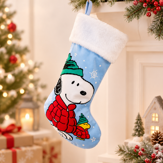 Peanuts© Snoopy & Woodstock Christmas Stocking PN7251