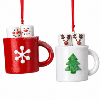 Marshmallows in Mug Ornament Set 2664910